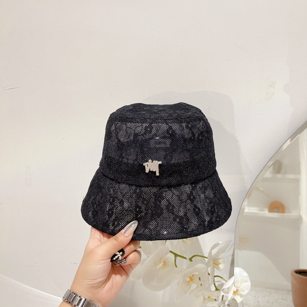 迪D家-2022新款 蕾絲漁夫帽