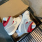 N1K- AJ 1 mid 中筒板鞋 休閒鞋 灰色
