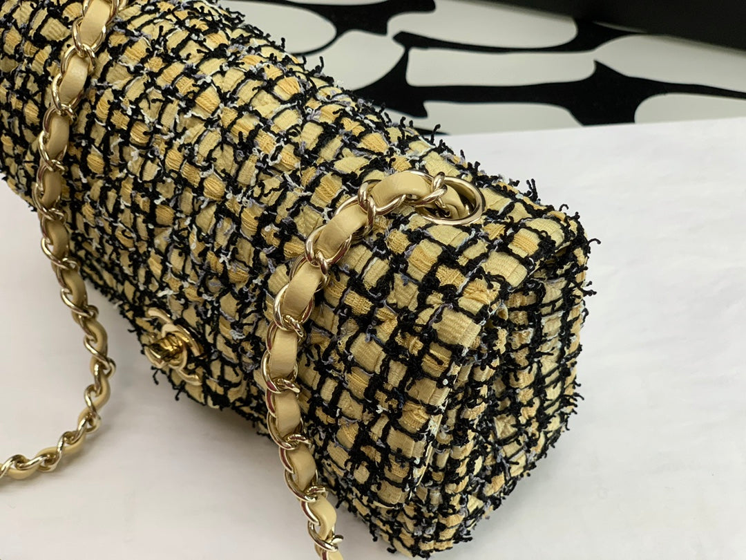 小香家-2022限定編織毛呢 CF包 20cm