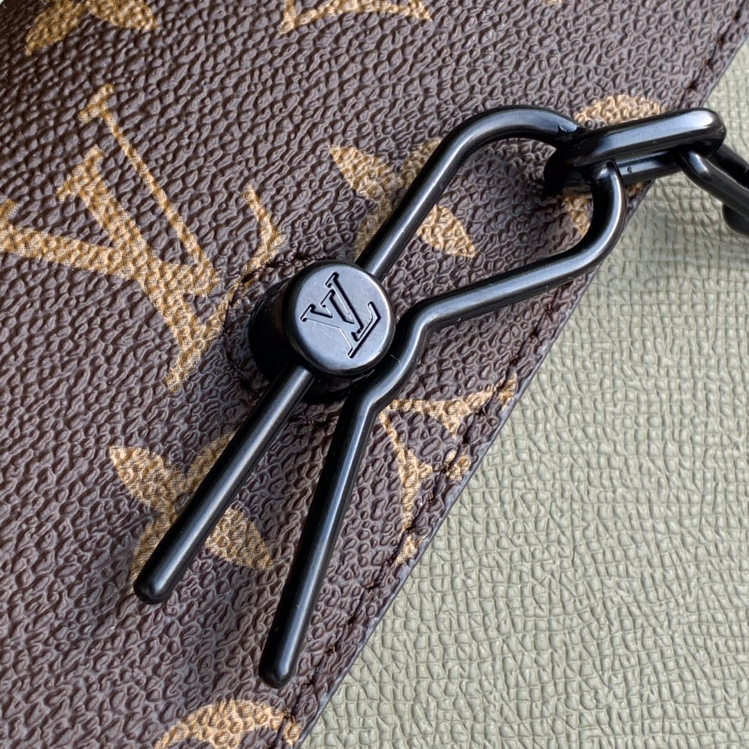 LV M30583 Pochette Voyage Steamer手拿包 墨綠色