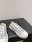 迪D家-帆布系列 平底休閒鞋 踩跟刺繡款