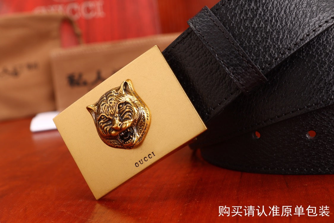 古G家-皮帶-3.8cm-男款