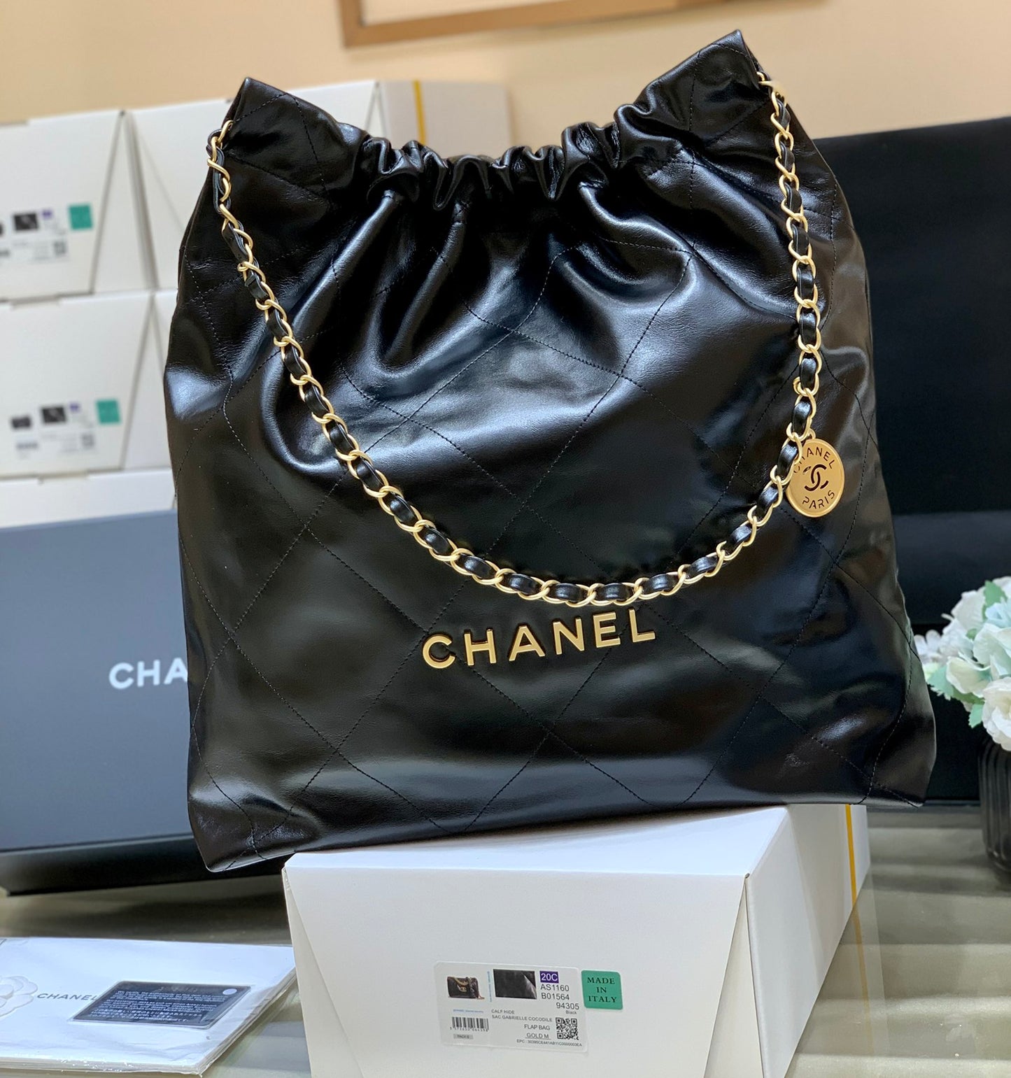 小香家-22Bag  黑色 大號