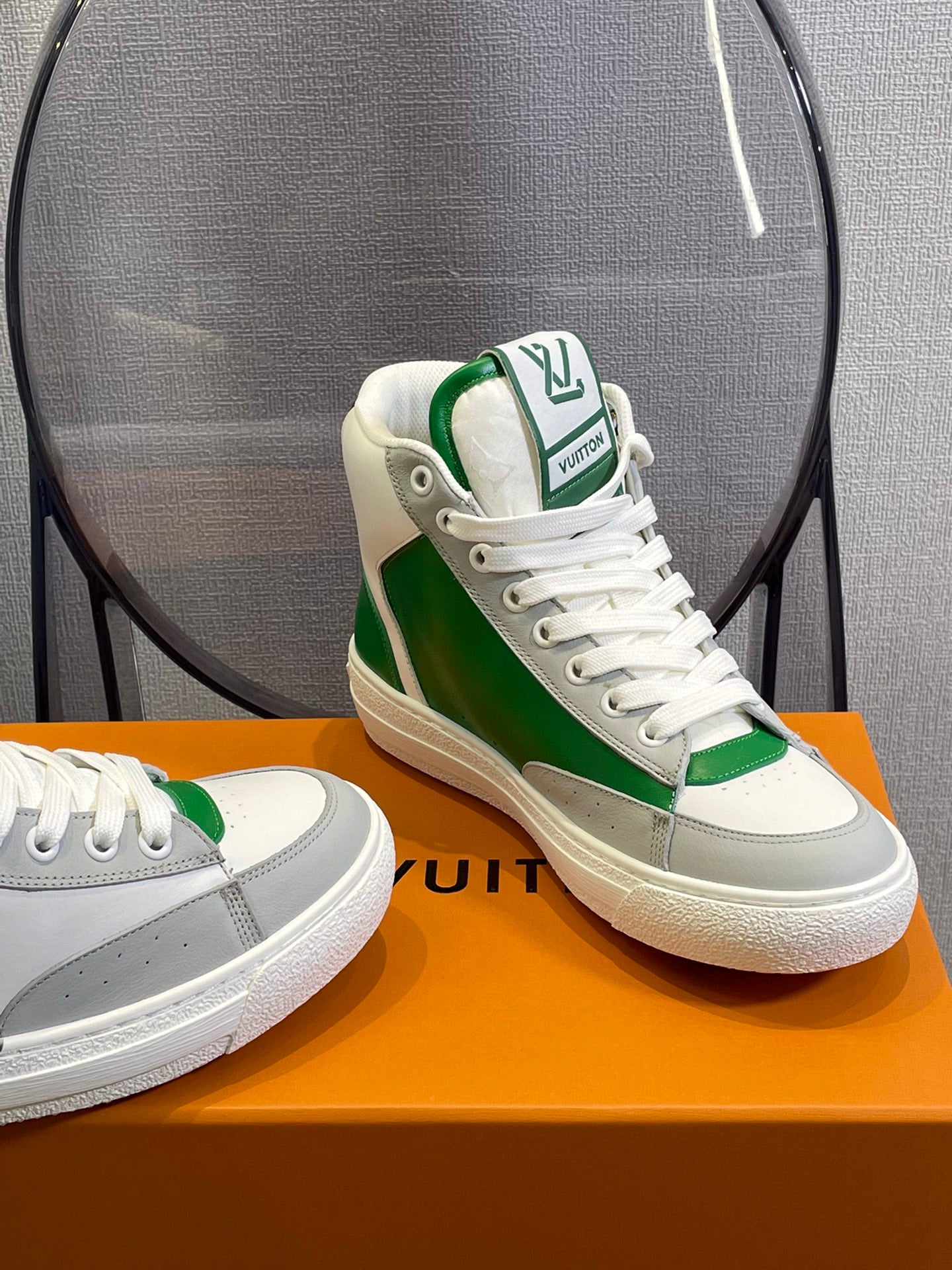 LV鞋-LV Trainer 高筒 休閒鞋