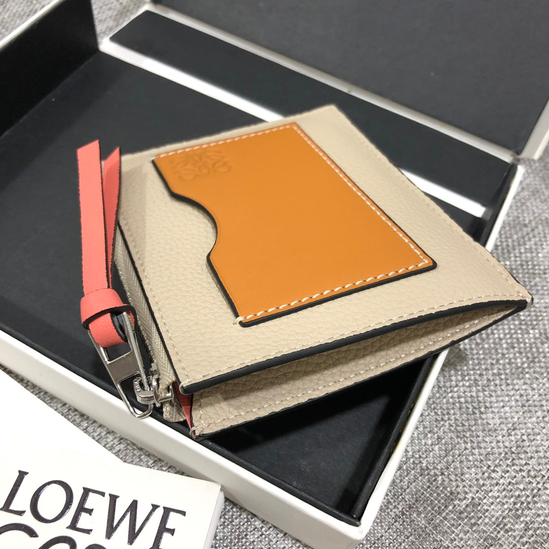 Loewe 拉鍊薄款小卡包
