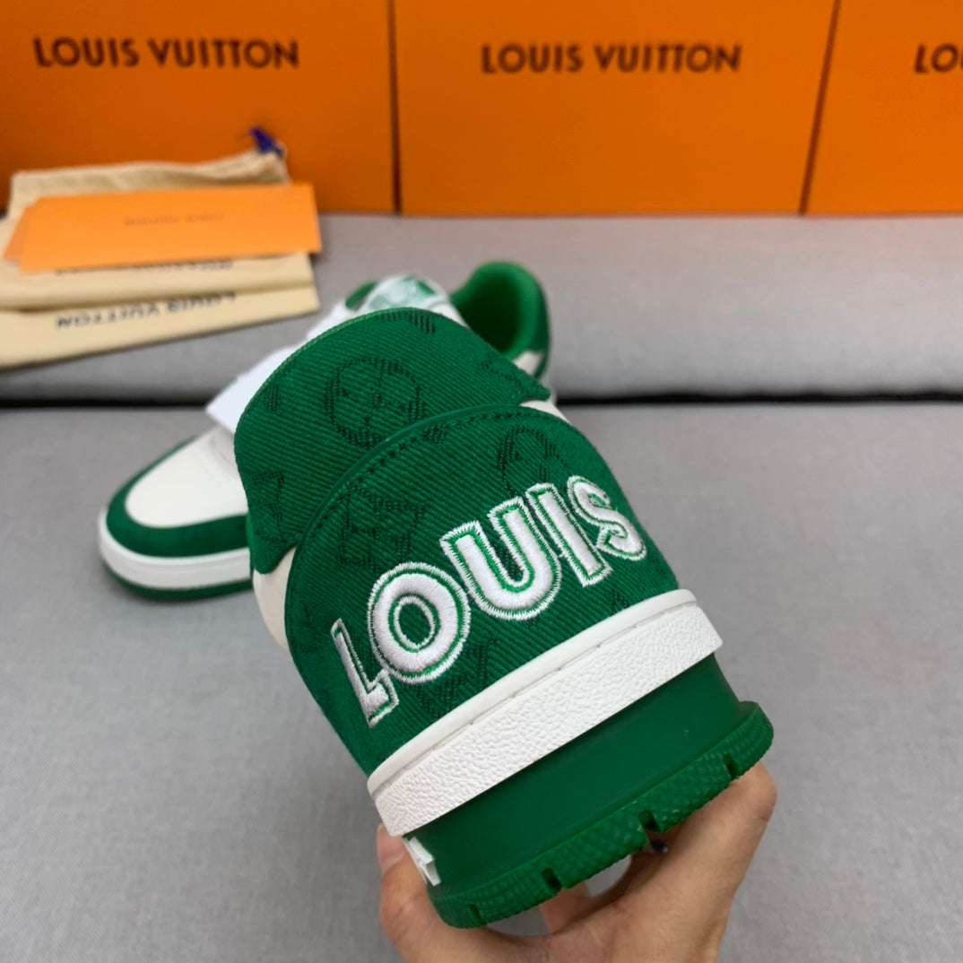 Lou-板鞋 運動鞋 綠色
