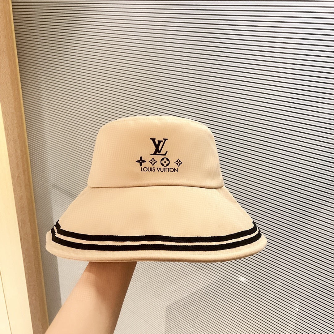 路L家-2022新款拼色漁夫帽
