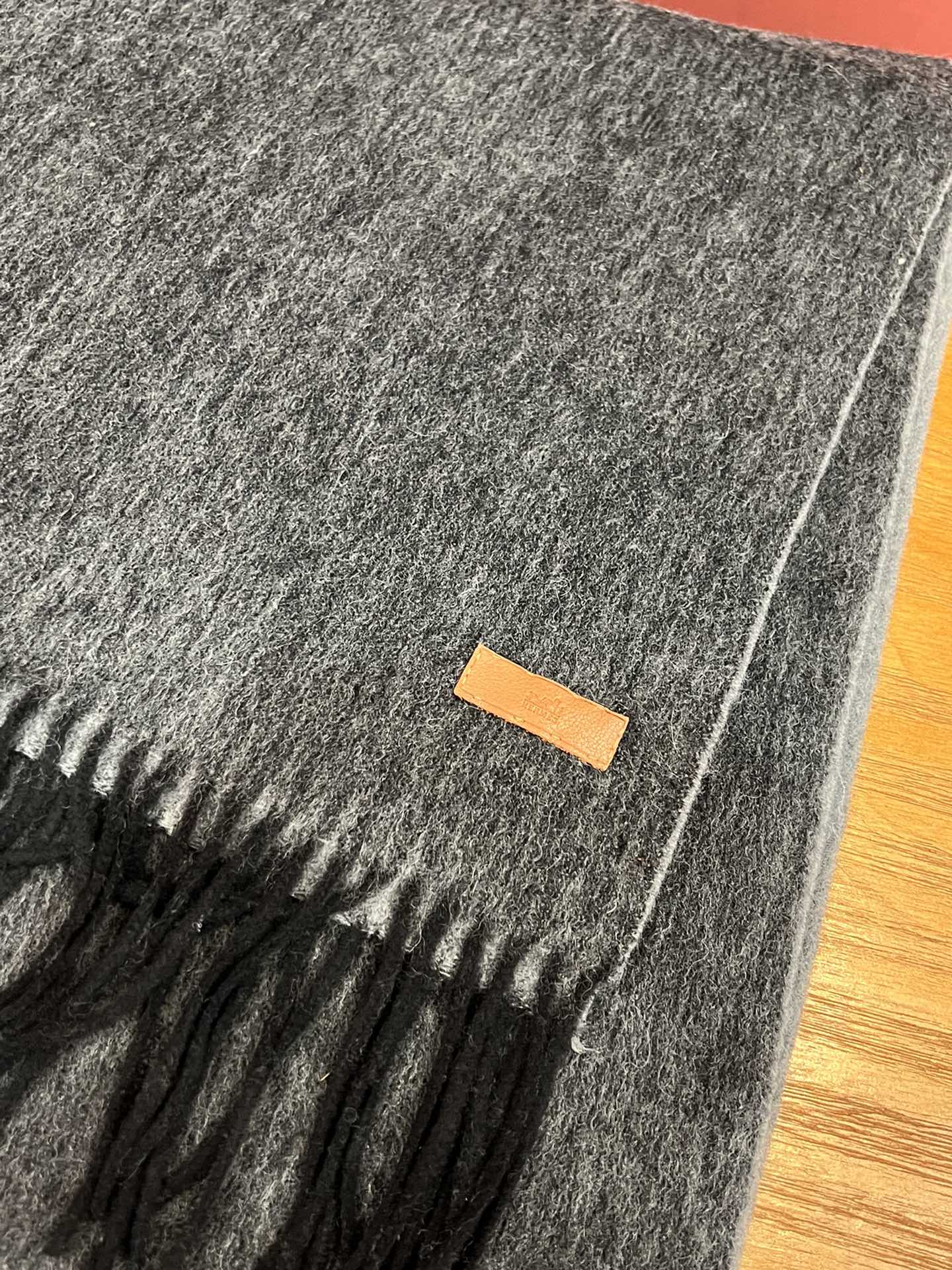 小愛款-雙面羊絨圍巾 180*30cm 蒙古高原細羊絨 深灰色