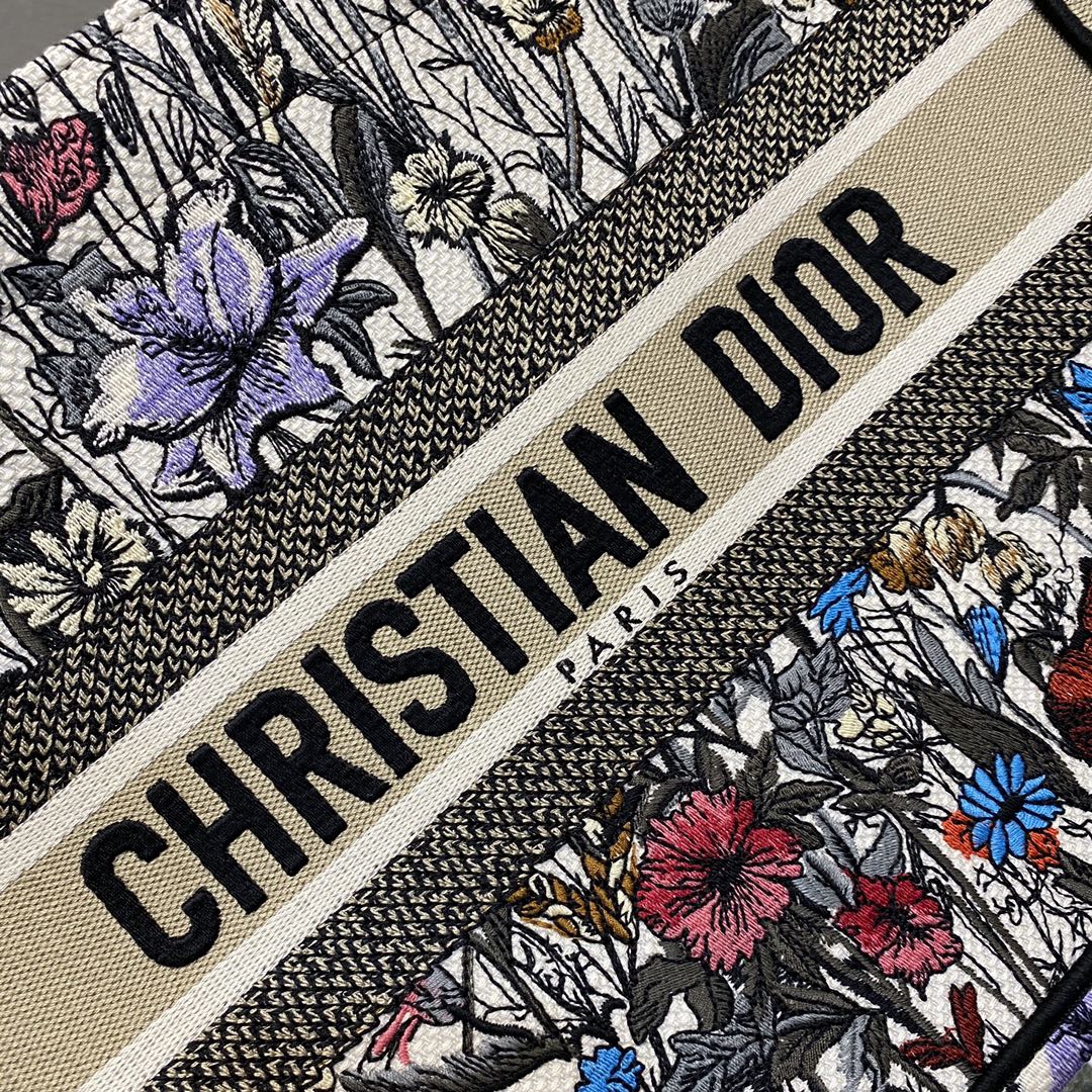 Dior Book Tote-小號36.5cm-月季花系列