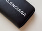 Balenciaga 拉鍊零錢包-荔枝牛皮