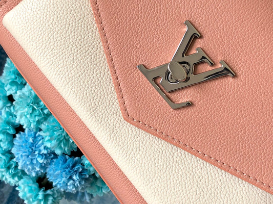 M52777 路L家-Mylockme 鍊條包 粉色