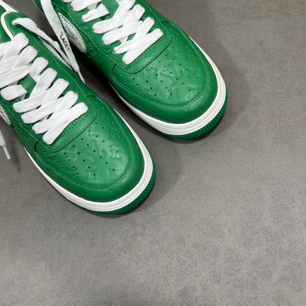 Lou- OFF-WHITE x Nike 三方聯名 板鞋 休閒鞋 綠色