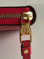 LV 經典拉鍊長夾 M61865 紅色