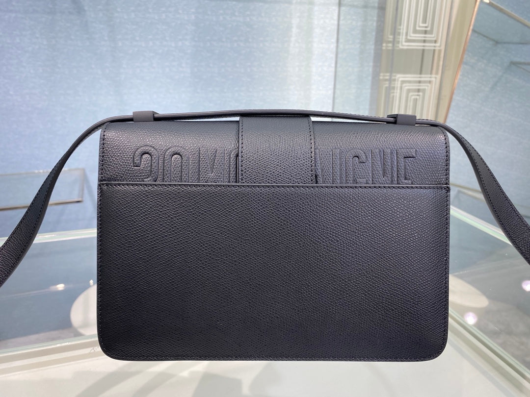 Dior 蒙田 30 Montaigne系列-24cm-磨砂扣-黑