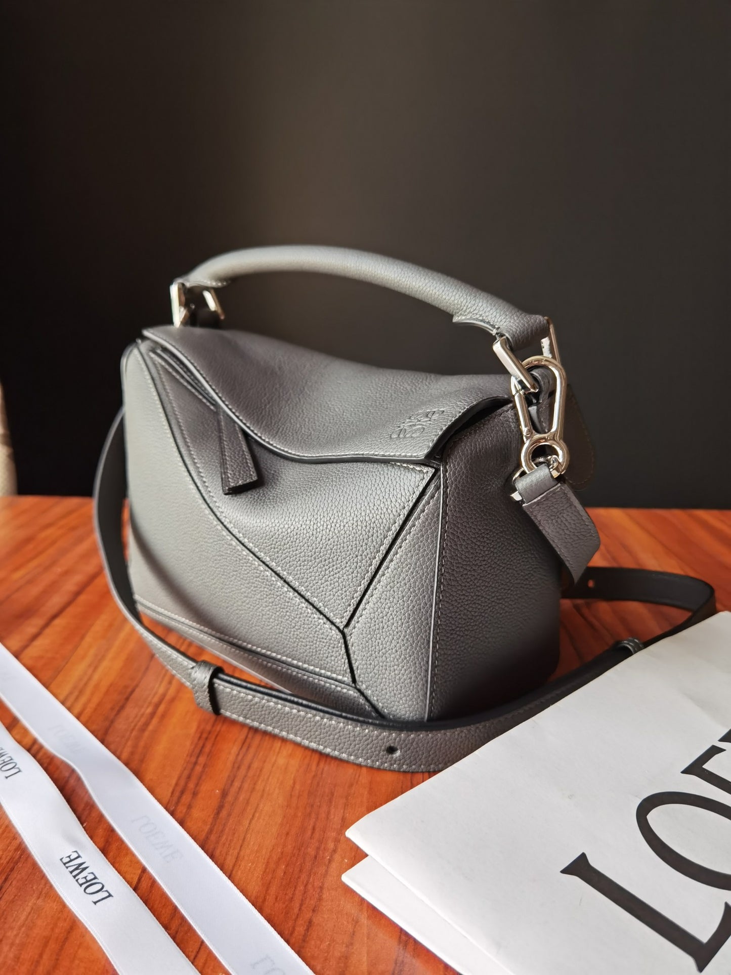 羅L威-Puzzle bag 小牛皮 小號