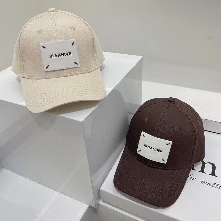 JIL SANDER 簡約棒球帽