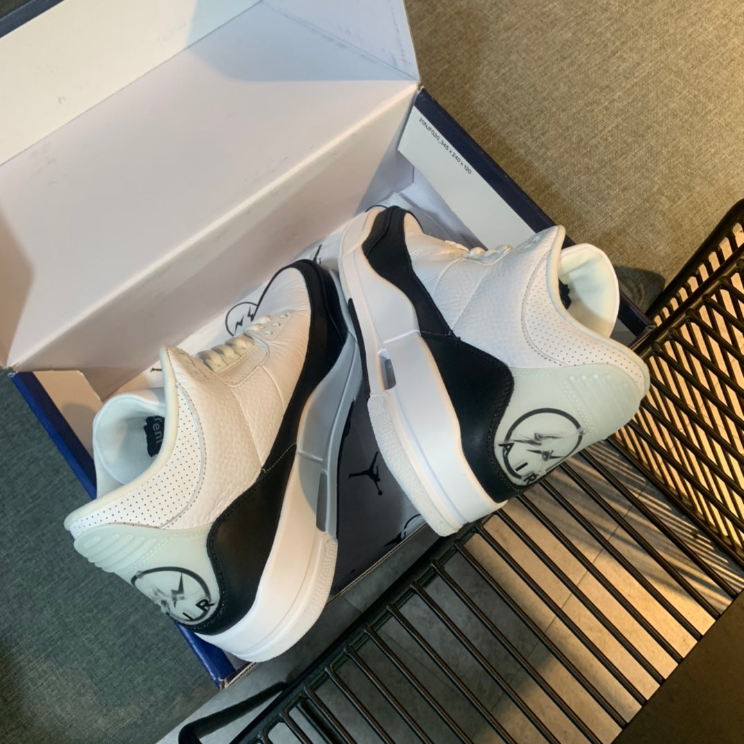 N1K-AJ3代 籃球鞋 運動鞋 黑白色