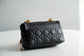 Dior Caro 小號20cm-黑色小牛皮