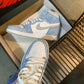 N1K- Air Jordan 1高筒板鞋 休閒鞋 水洗藍霧色