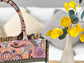 Dior Book Tote-小號36.5cm-多色花朵
