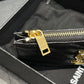 YSL 新品卡包_黑色金扣