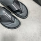 Ver-春夏新款 夾腳拖鞋 黑色
