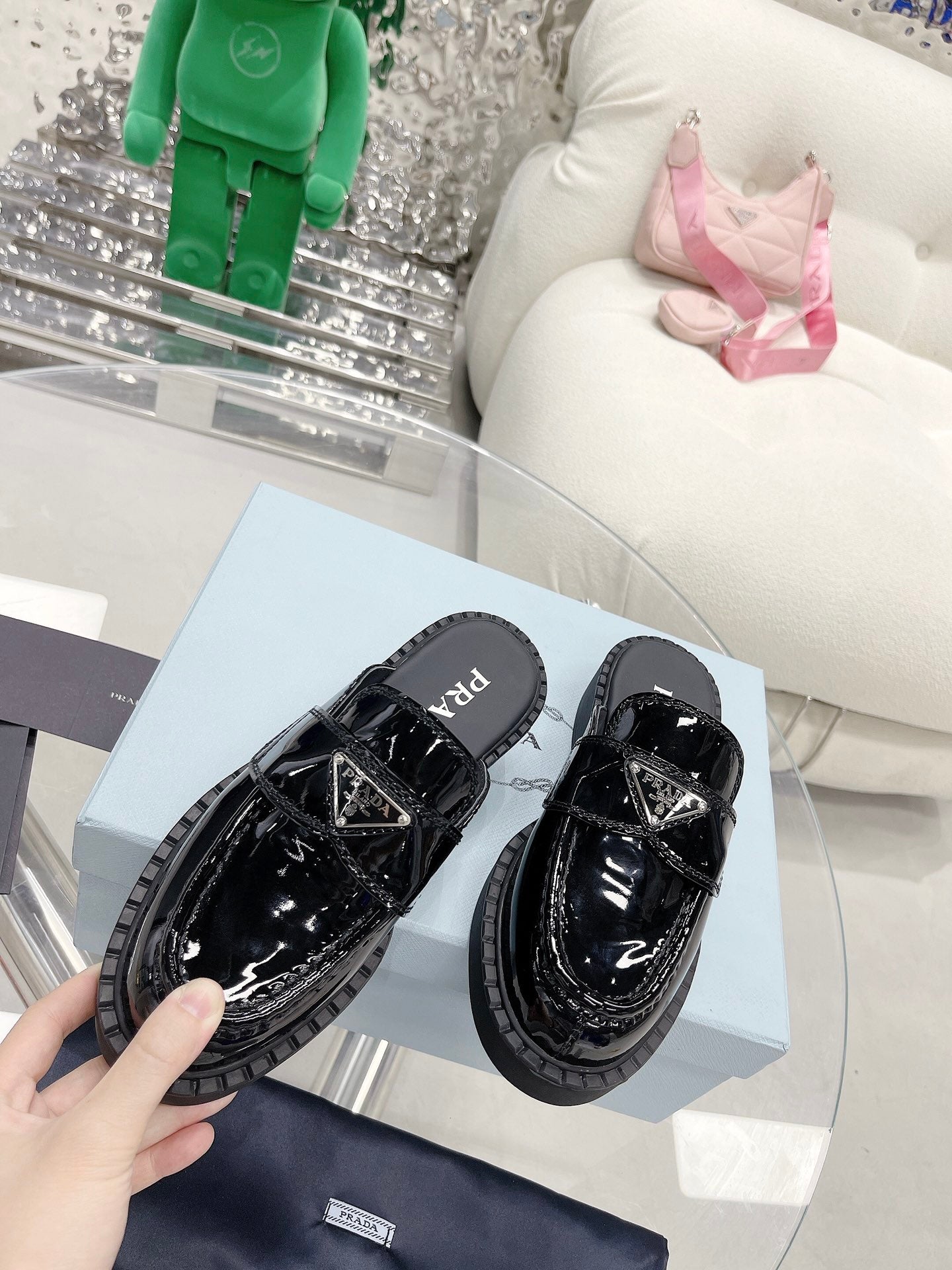 普P家-2022走秀款 厚底福樂拖鞋