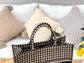 Dior Book Tote-大號41.5cm-千鳥格