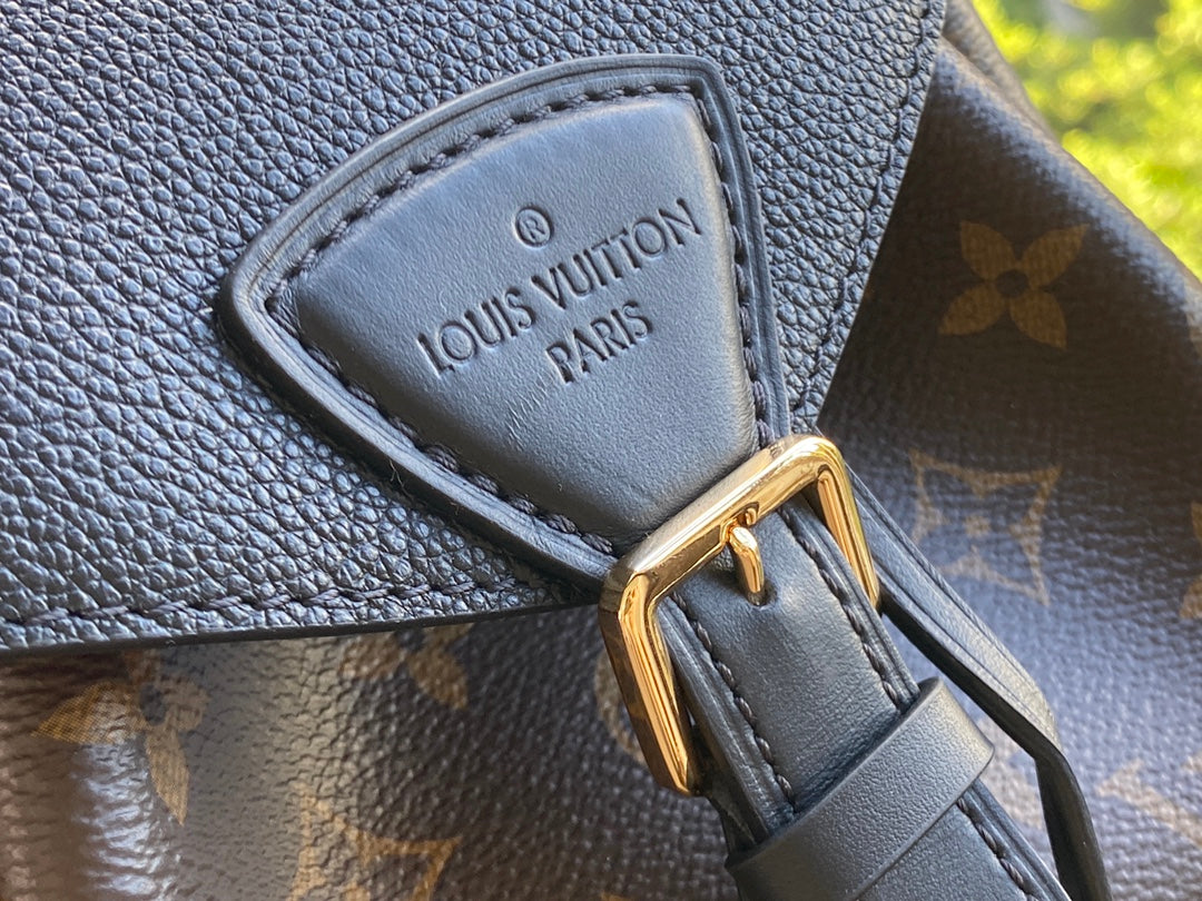 LV M45515 黑色 Montsouris 小號雙肩包