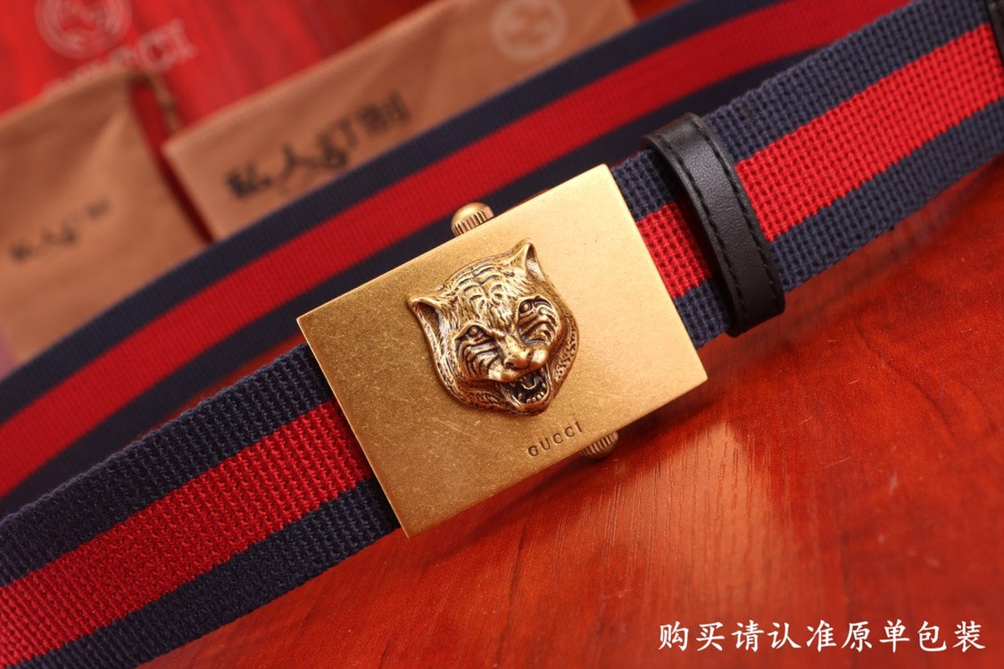 古G家-皮帶-3.8cm-男款