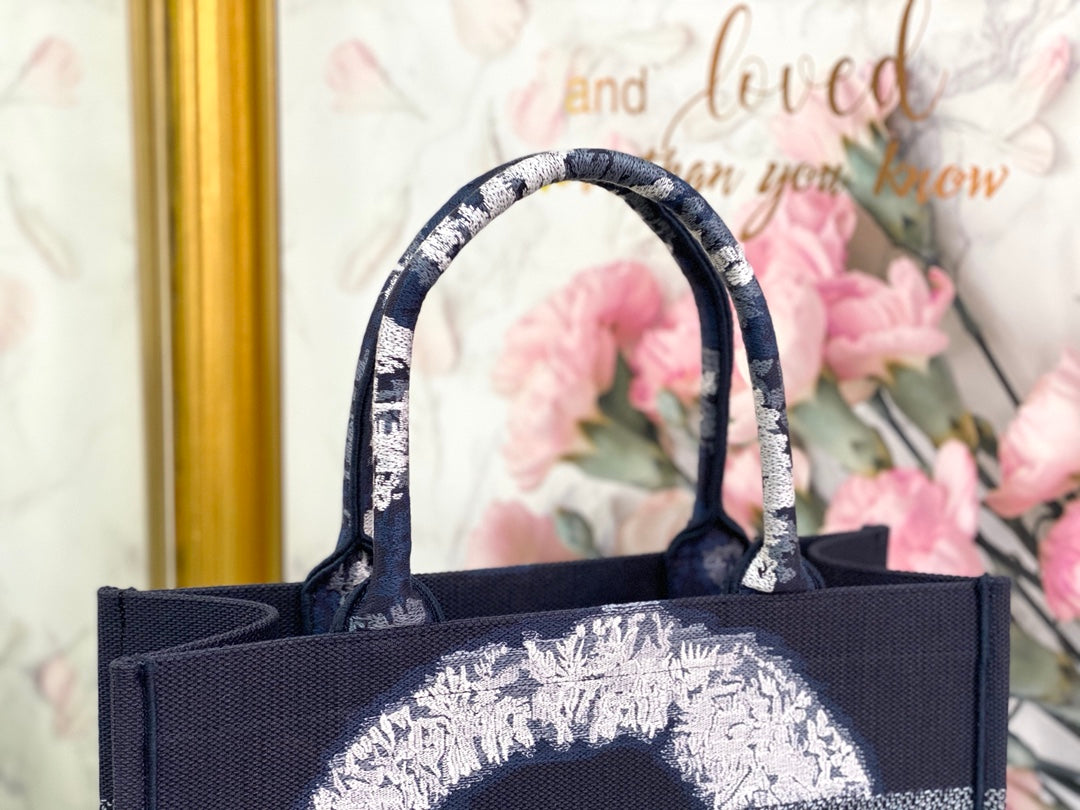 Dior Book Tote-小號36.5cm-黑旋風