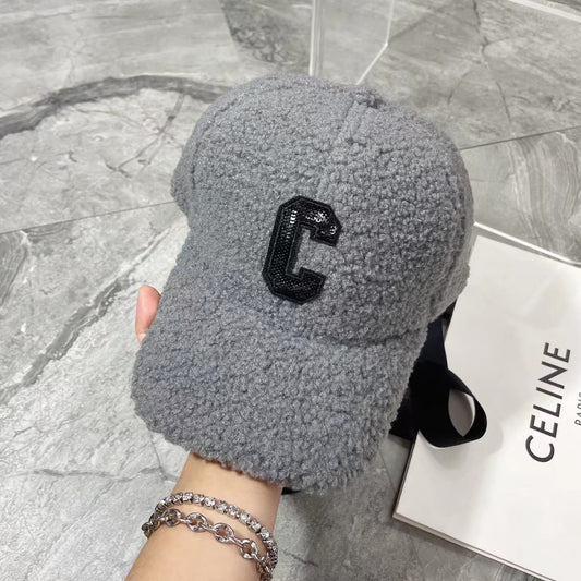 賽C家-多色羊羔毛棒球帽