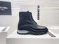 Jil sander-2022秋冬 爆休閒系列 厚底透明跟休閒短靴 情侶款
