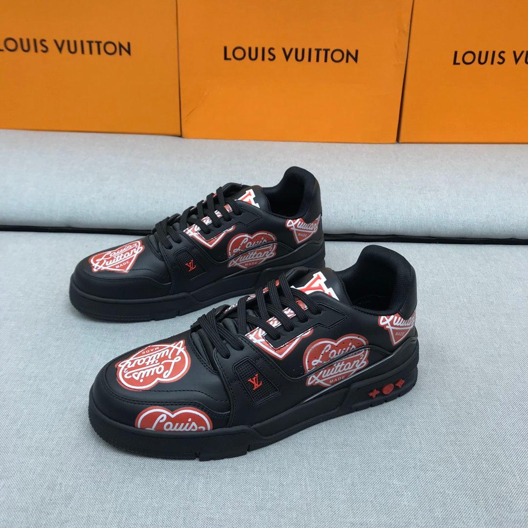 Lou-TRAINER 板鞋 休閒鞋 黑色