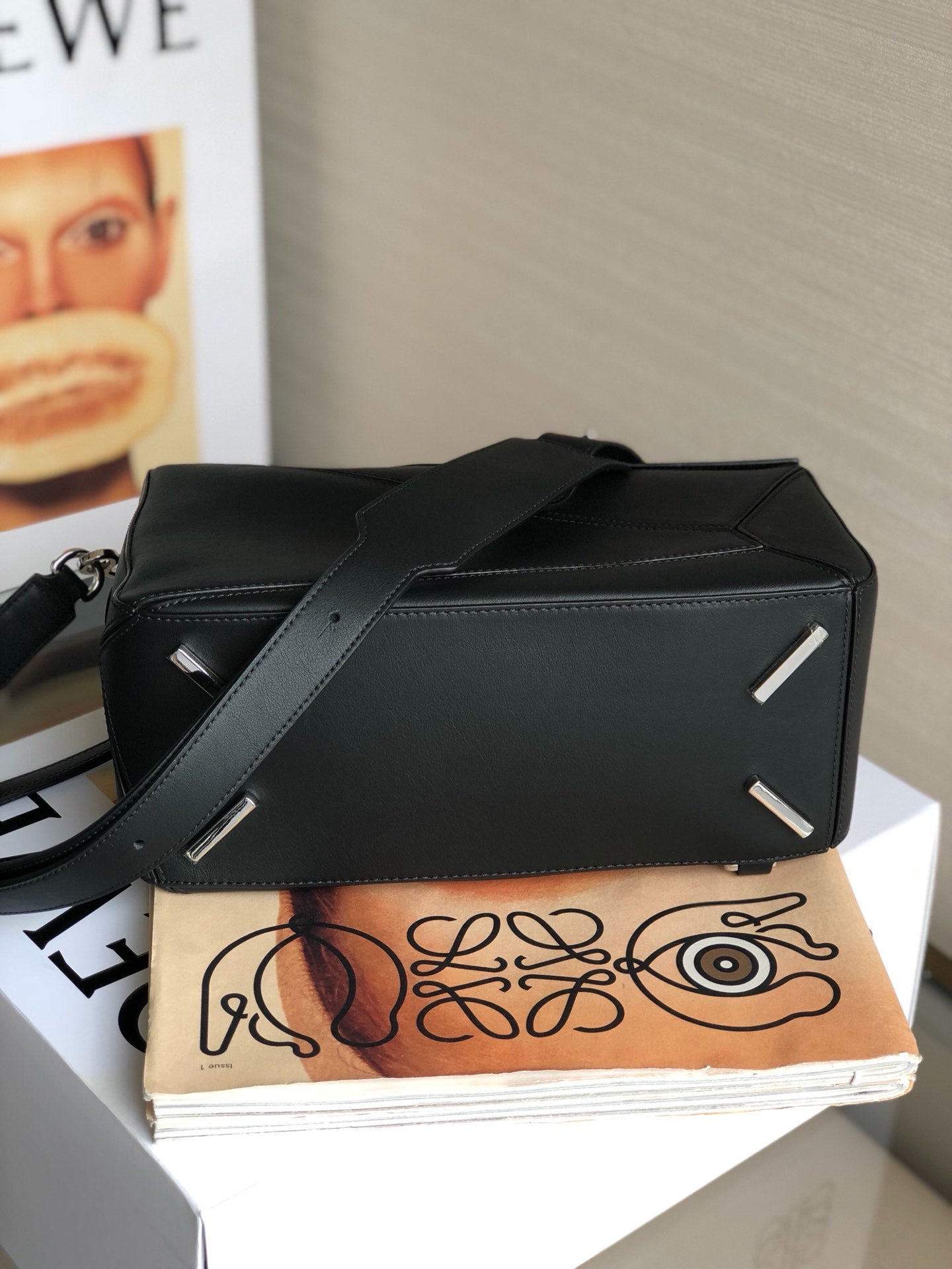 羅L威-Puzzle bag 小牛皮 中號