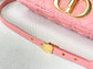 Dior Caro 大號28cm-裸粉小牛皮