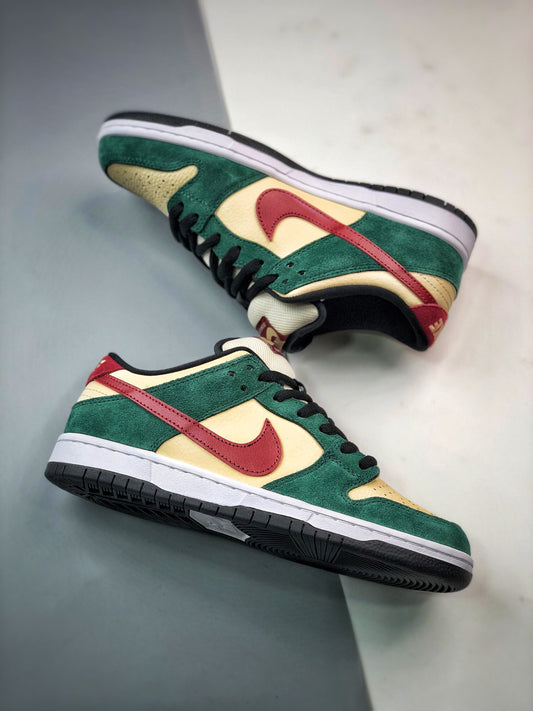 N1KE-Dunk Low Gorge Green 男女同款 拉斯維加斯經典配色