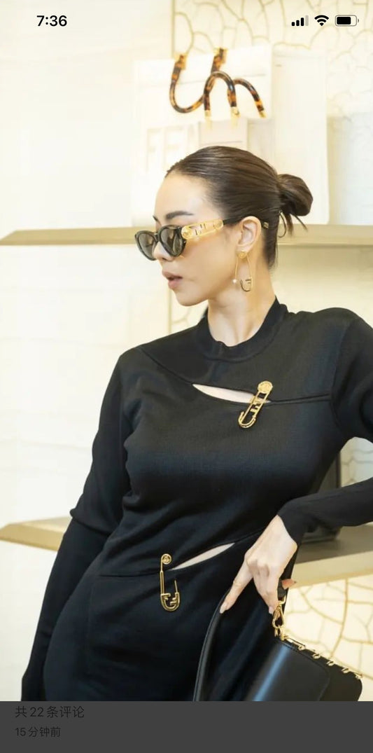 芬F家-墨鏡 FOLO33V 50口19-145 上身圖