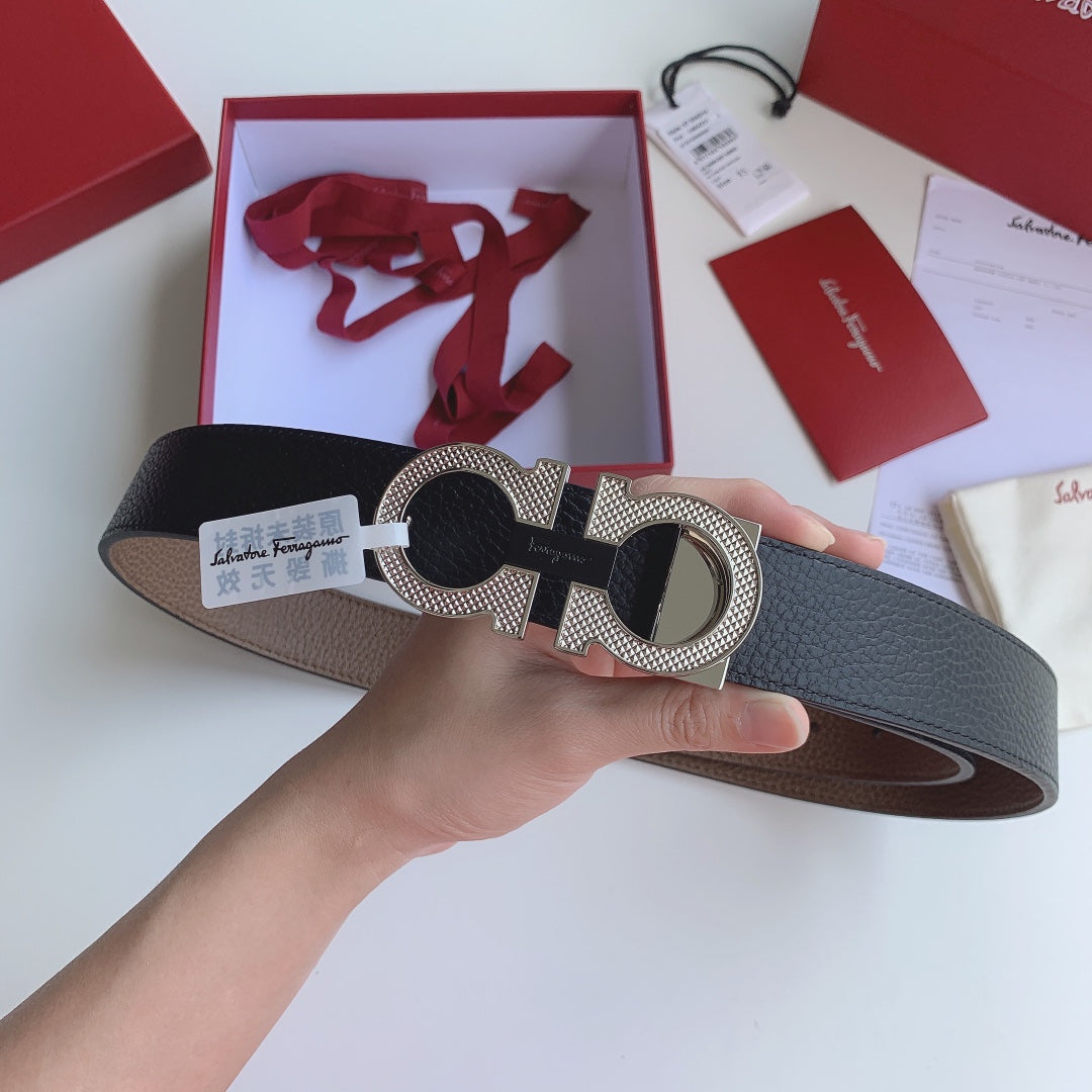 SF菲拉格-皮帶-3.5cm-男款