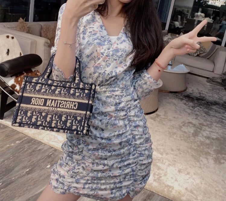 Dior-Book Tote 迷你老花