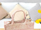 Dior Book Tote-小號36.5cm-粉色老虎
