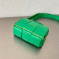 B編織-羊皮方格 Mini cassette Bag 迷你編織包 12x8x4cm