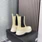 Jil sander-厚底短鞋 米白色