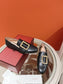 BALLY-經典方扣平底樂福鞋 黑色
