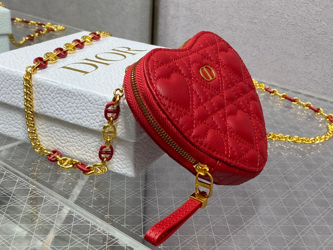 Dior-Caro愛心包 鍊條包