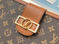 M69184 路L家-Pochette Dauphine 手袋 老花拼黃花