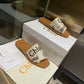 Chloe鞋-Chloe Woody Logo 拖鞋