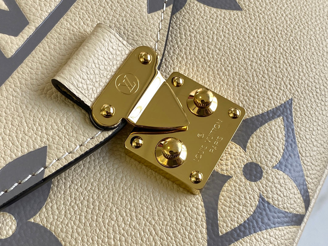 LV M45384 奶油白Pochette Métis 手袋