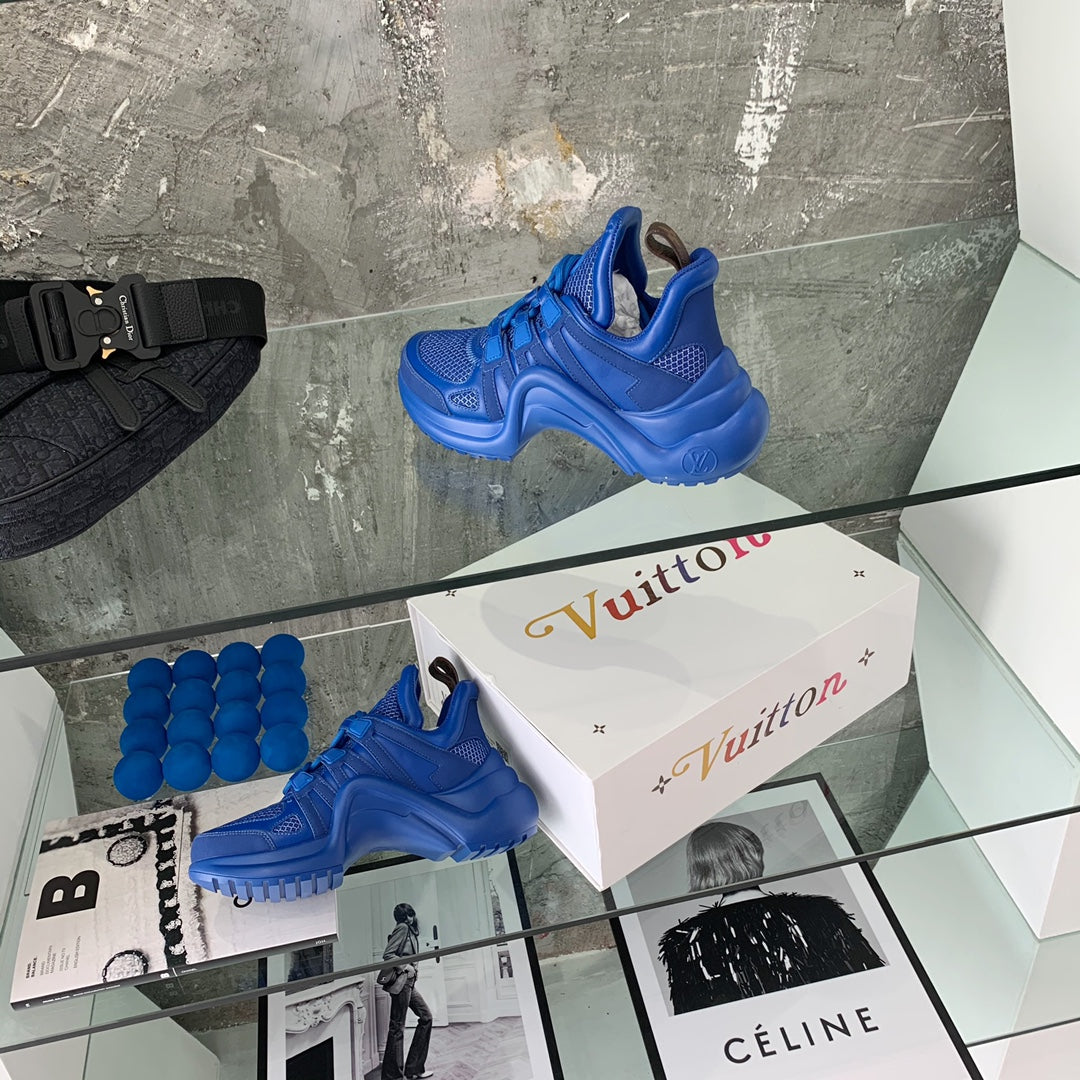 LV鞋-LV老爹鞋（藍）