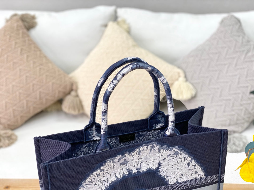 Dior Book Tote-大號41.5cm-黑旋風